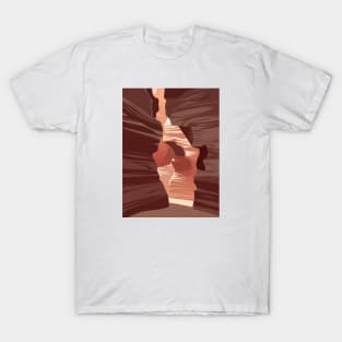 Antelope Canyon Passage Design T-Shirt